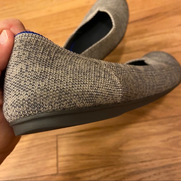 Rothy’s Taupe Heather Flats, sz 9 - Picture 4 of 9